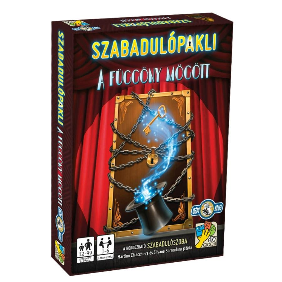 dV Giochi Szabadulópakli: A függöny mögött társasjáték (DAV34125) (DAV34125)