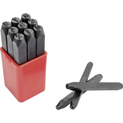 Mannesmann szám beütő készlet, 3 mm, 9 db (243-Z-3MM)