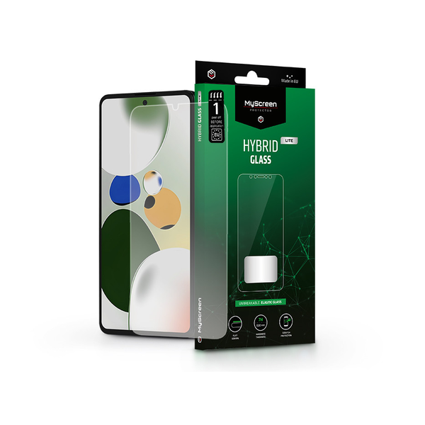 Xiaomi Poco X5 Pro 5G гъвкав стъклен протектор за екран - MyScreen Protector Hybrid Glass Lite - прозрачен (LA-2304)