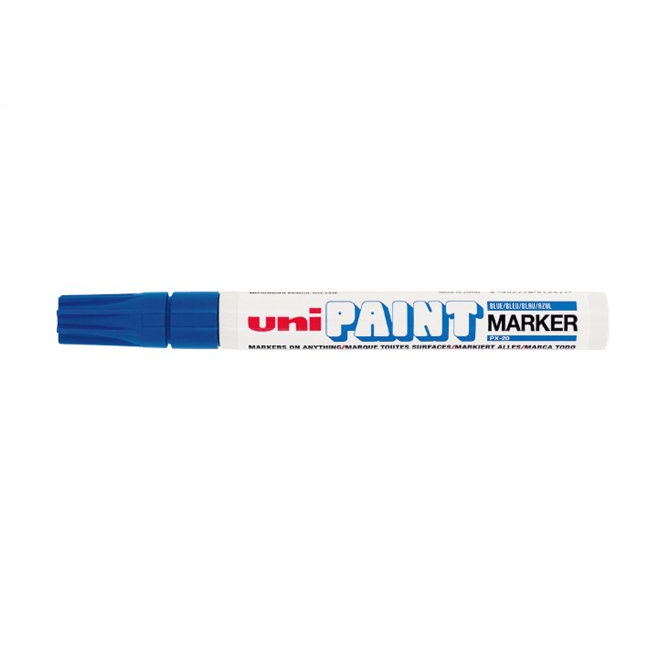 Uni PX-20 2.2-2.8mm Lakkmarker - Kék (PX-20(L) BLUE(EU))