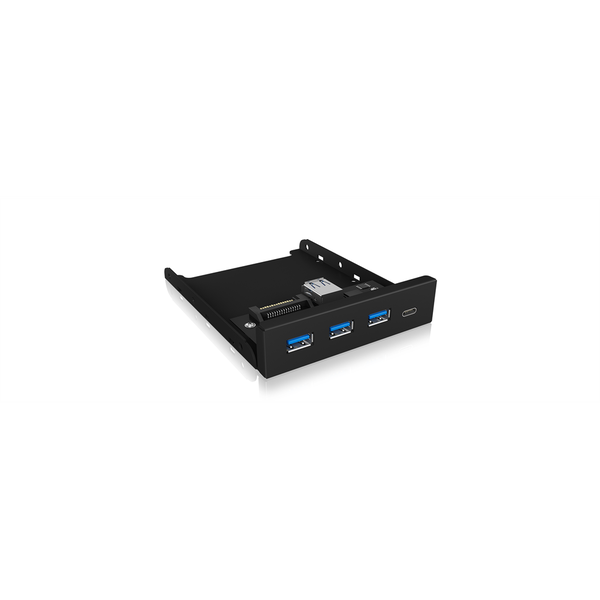 ICY BOX IB-HUB1418-i3 Nero