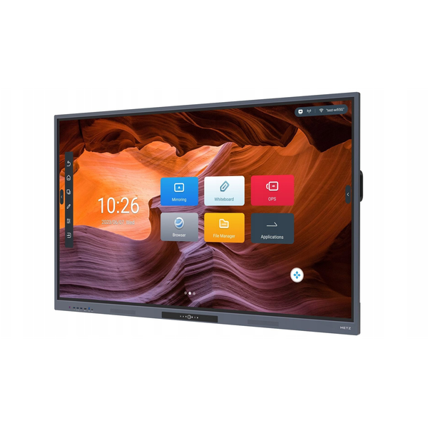 Monitor interactiv cu ecran tactil 4K Metz 86KD1 de 86 inch