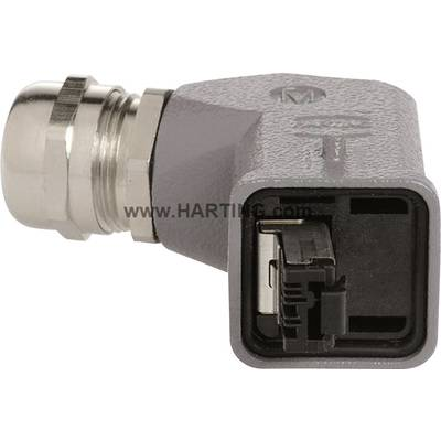 Han® 3 A RJ45 Csatlakozó dugó, hajlított pólusszám: 4 Han® 3 A RJ45 Grau Harting tartalom: 1 db (09451151104)