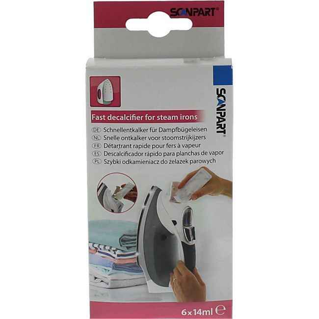 Scanpart vasalókhoz vízkőtelenítő folyadék 6x14ml (2910060002) (scan2910060002)