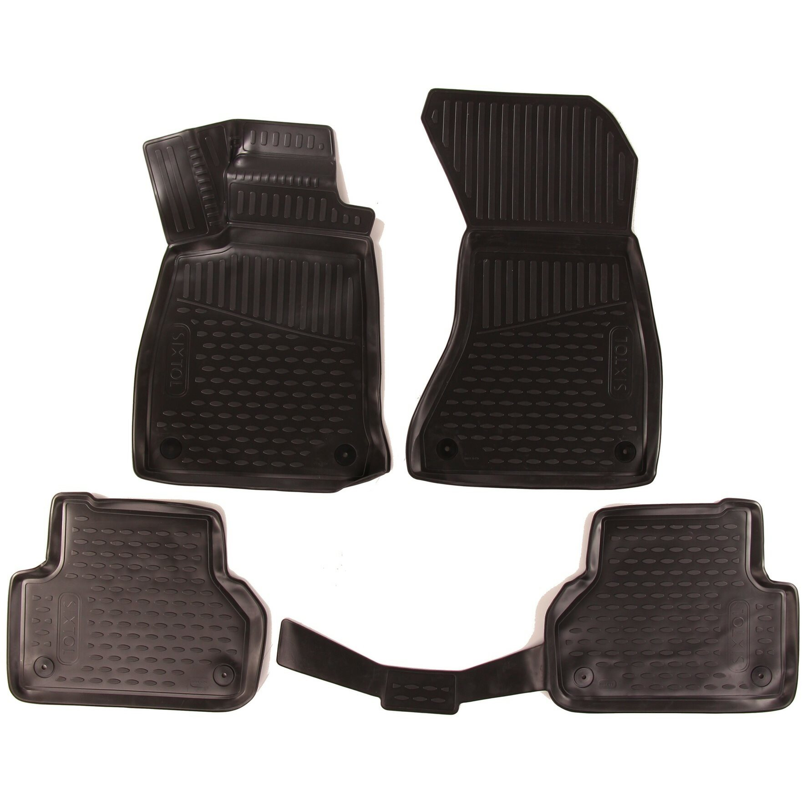 SIXTOL 3D Rubber Mats for AUDI A5, 03/2016->, 4WD, Europe (HBC10703)