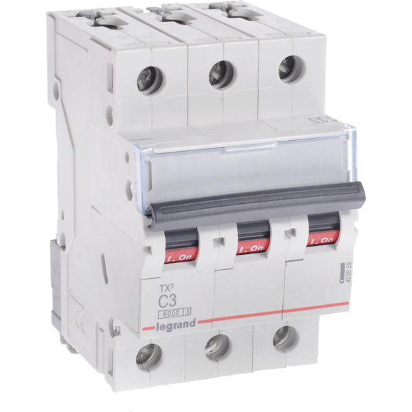 Legrand TX3 kredsløbsafbryder Miniature strømafbryder Type C 3