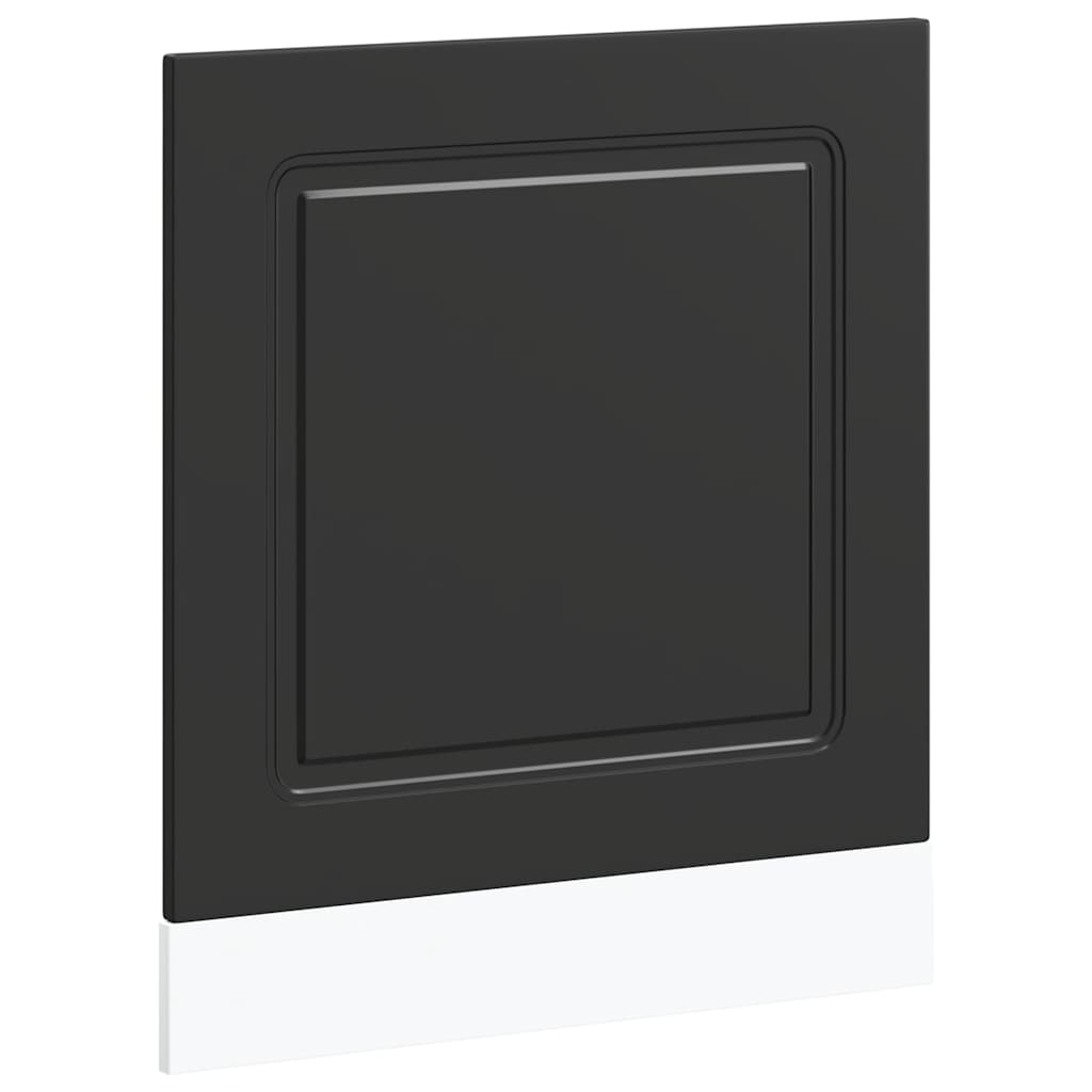 mosogatógép panel Kalmar fekete 60x1,5x67 cm gépesített fa (853658)