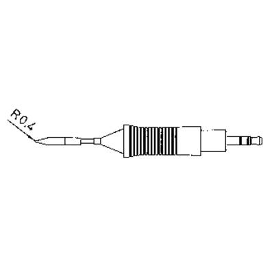 Hrot pre vykurovacie spájkovačky Weller RT2 (T0054460299N)