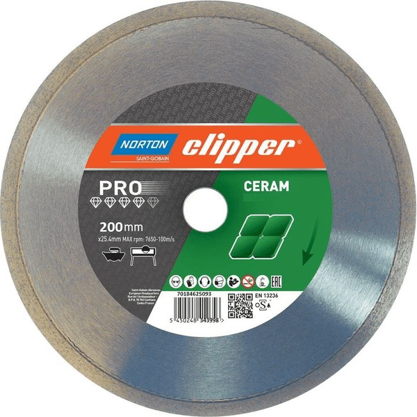Norton Dial D.Plen 200 mm Clipper
