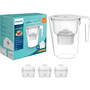 Philips AWP2943WHT3/58 Vízszűrő kancsó 2,6L Áttetsző + 3db filter
