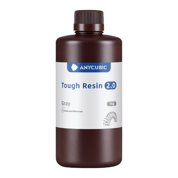 Resin 3D Tough 2.0, Anycubic, 1 кг, сива, за 3D принтер