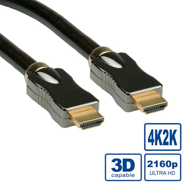 Roline HDMI Ultra HD Ethernet kábel 3.0 m (11.04.5682-10) (11.04.5682-10)