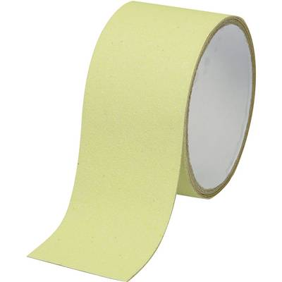 Csúszásgátló szalag, neonzöld, (H x Sz) 5 m x 50 mm, tartalom: 1 tekercs, Conrad Components ANST505M-LG (1563972)