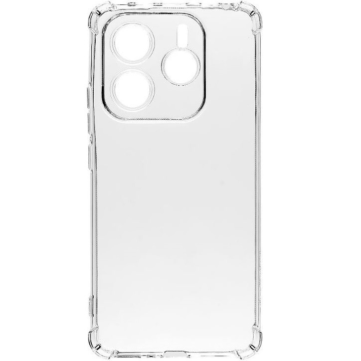 Xiaomi Redmi Note 14 5G (Global), Szilikon tok, légpárnás sarok, Tactical TPU Plyo, átlátszó (TS12747)