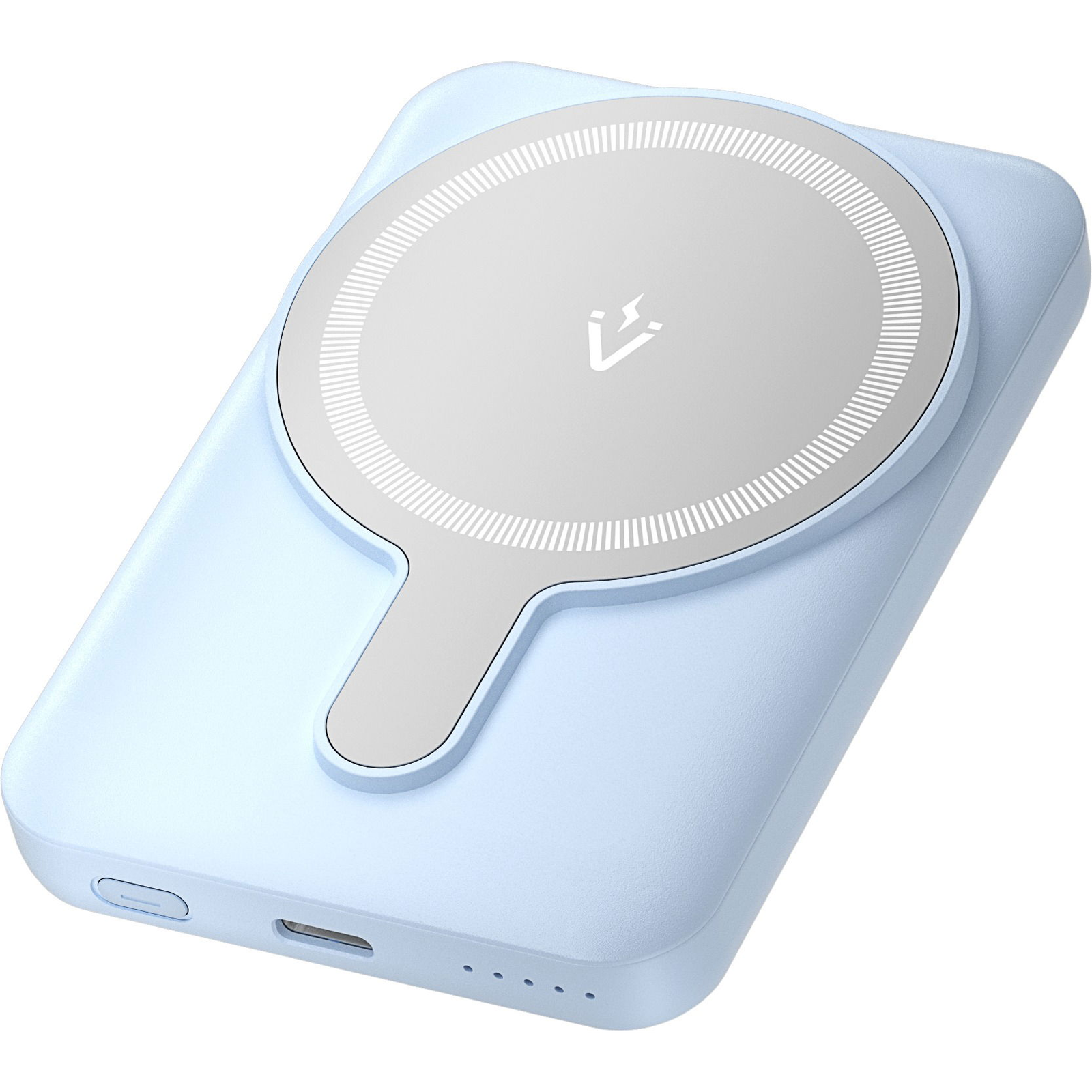 Vention 5000mAh Magnetic Wireless Power Bank 20W Blue Light Indicator Display Type (FHSL0)