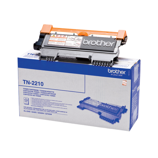 Brother TN-2210 tonerpatron 1 stk Original Sort