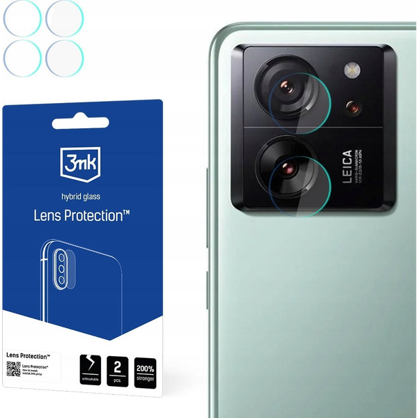 Hybridní Sklo 3MK pro Xiaomi 13T Pro, 4 ks