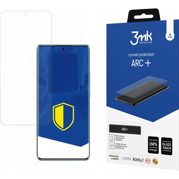 Фолио 3mk ARC+, Прозрачен, Съвместим Huawei Pura 70 Pro, Pura 70 Pro Plus