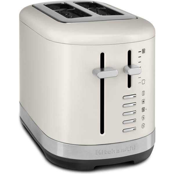 KitchenAid 859711684260 тостер 7 2 филия(и) 980 W Черен, Неръждаема стомана, Бяла