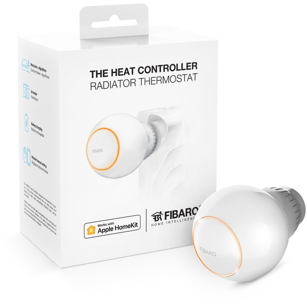 Fibaro FGBHT-001 fűtésvezérlő termosztát, HomeKit - Fehér