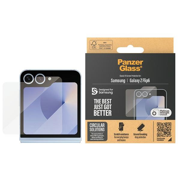 PanzerGlass Classic Fit Pellicola proteggischermo trasparente Samsung 1 pz