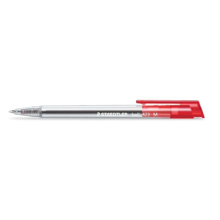 Staedtler Ball 423 M nyomógombos golyóstoll - 0.5mm / piros (423 M-2)