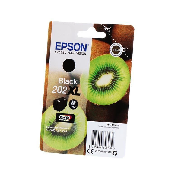 Epson Kiwi 202XL blækpatron 1 stk Original Højt (XL) udbytte Sort