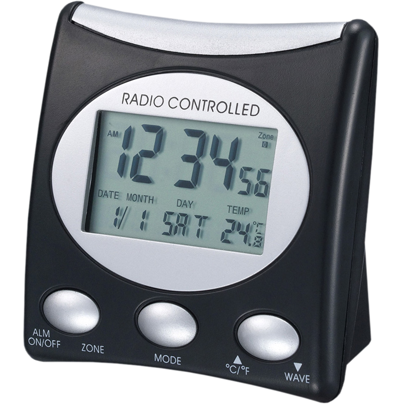 Technoline WT221 Ébresztő óra - Fekete (05899)