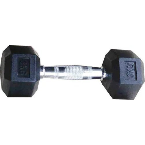 Toorx Hatszögletű Fix Egykezes Súlyzó 3 Kg (MEG-3)