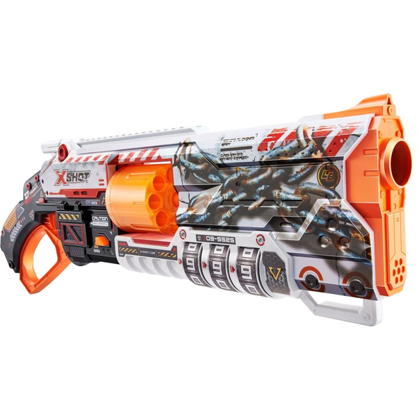 ZURU 36606 X-Shot Skins Lock Blaster Szivacslövő fegyver
