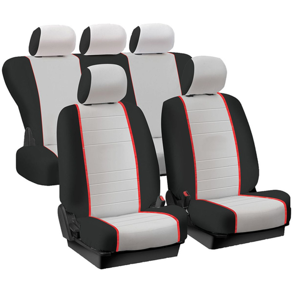 GT Turbo - Szürke 10db-os Üléshuzat, Légzsákos Ülésekhez (04PRO00050)