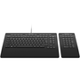 3dconnexion Keyboard Pro With Numpad Teclado Oficina Usb + Rf Wireless + Bluetooth Qwertz Alemán Negro