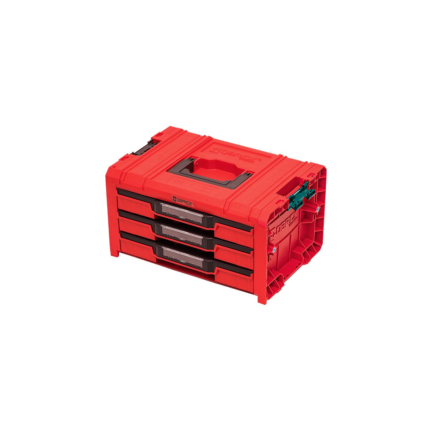 Qbrick Sytem Pro Expert Red Hd - 3 Fiókos Szerszám Rendező (SKRQPROD3E2CCZEPG003)
