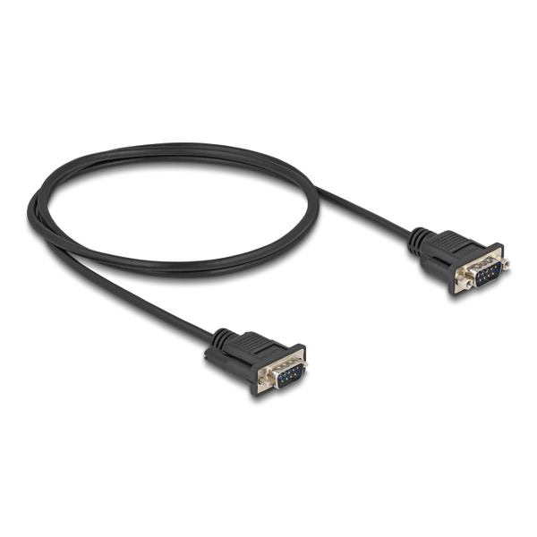 Sériový kábel RS-232 D-Sub 9-pin samec na samec 1m Delock 88000