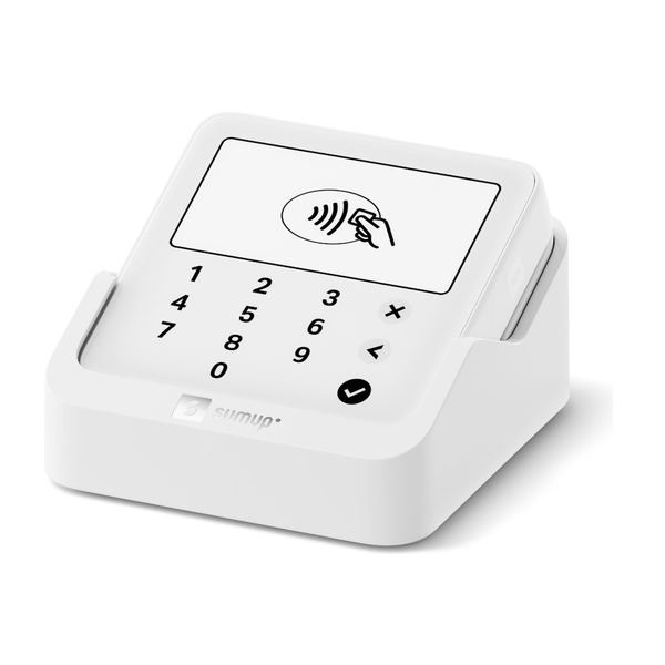 SumUp Solo Lite & Charging Station smart card reader Batterij/Accu Wit