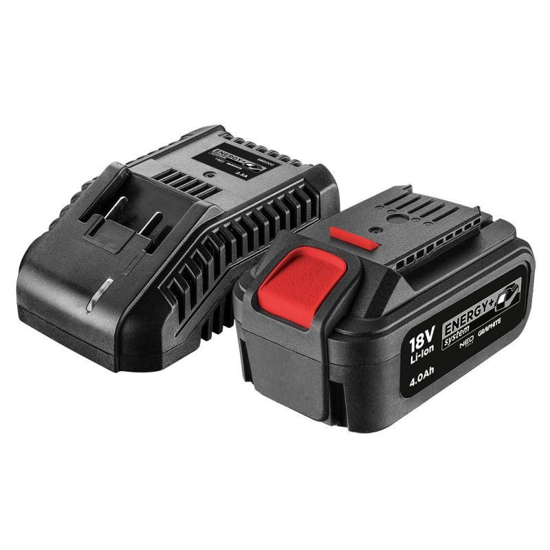 Graphite 58GE132 akkumulátor + töltő szett, Energy+ rendszerhez 18V/4Ah (58GE132)