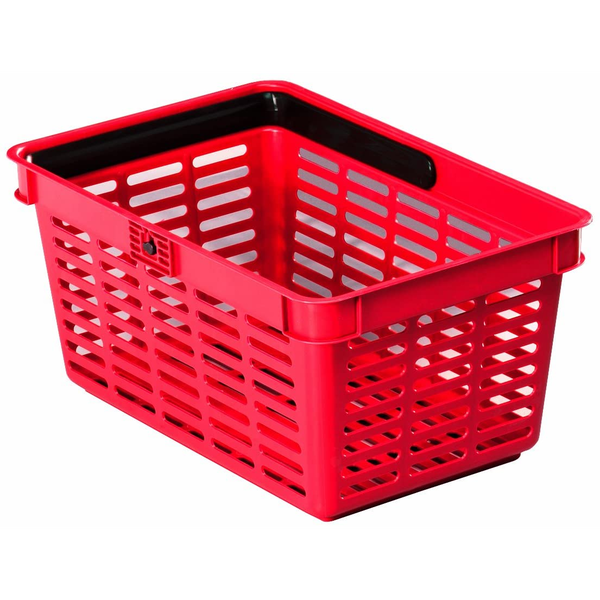 Durable Shopping Basket Rojo Cesta De La Compra