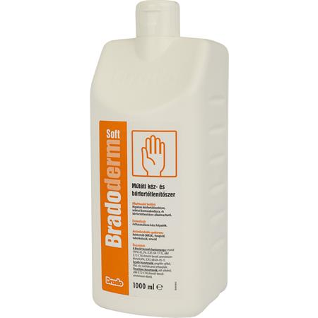 Bradoman 10690 Soft Palackos Műtéti Kézfertőtleítő Szer 1000ml