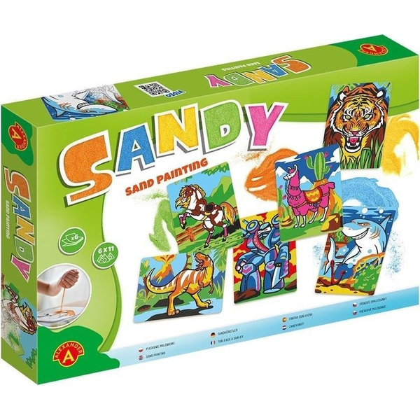 Alexander Toys Sandy Sand Painting Big Box Set di immagini da colorare