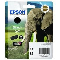Epson Elephant C13T24214010 atramentová náplň 1 kusov Originál Čierna
