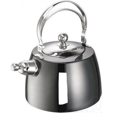 Schulte-Ufer Louis Flötenkessel Teáskanna 2,6L Antracit (Louis 60006-20)