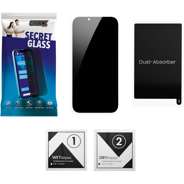 Matowe szkło prywatyzujące GrizzGlass SecretGlass do Vivo Pad5 Pro