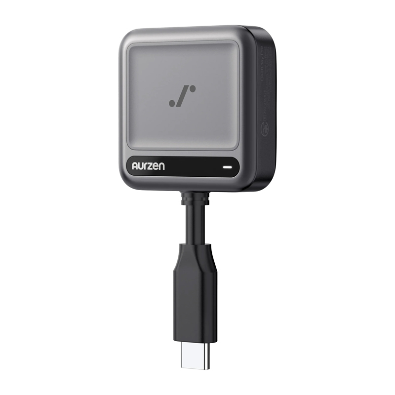 AURZEN Castplay Pro vezeték nélküli videoadapter USB-C AU-PJ002CS-UNBK0