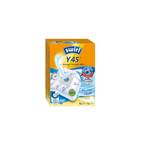 Комплект от 4 торби за прахосмукачка Swirl Y 45 Pure Air