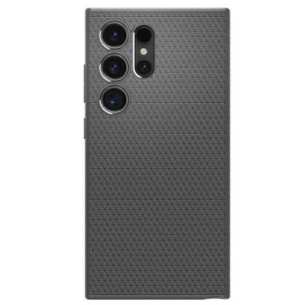 Zadní Kryt Spigen pro Samsung Galaxy S24 Ultra Liquid Air šedá geometrická