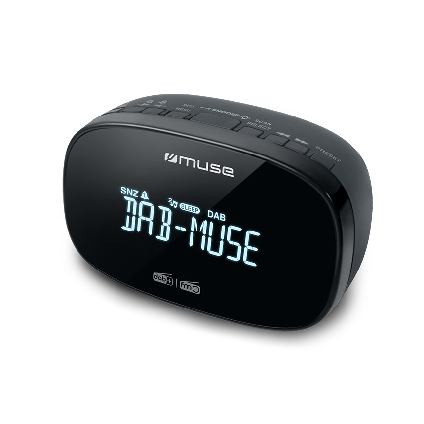 Muse M-150 CDB Rádiós Ébresztőóra - Fekete (M-150CDB)
