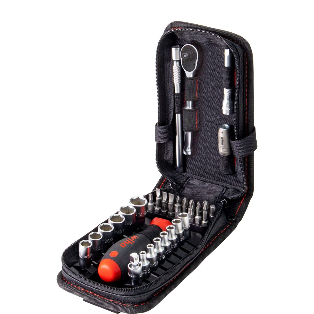 Wiha Dugókulcs- és bitkészlet 1/4