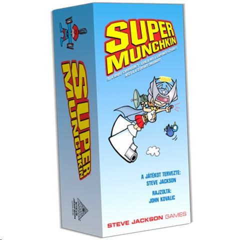 Delta Vision Super Munchkin kártyajáték (Magyar kiadás) (320471) (Delta Vision 320471)
