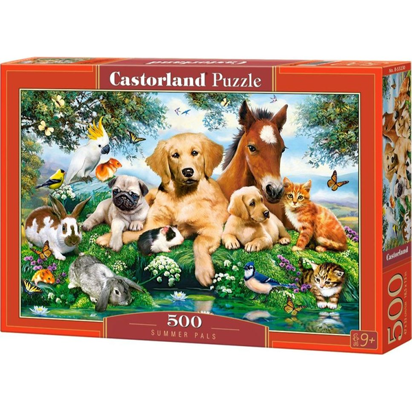 Castorland Summer Pals 500 pcs Puzzle 500 pz Animali
