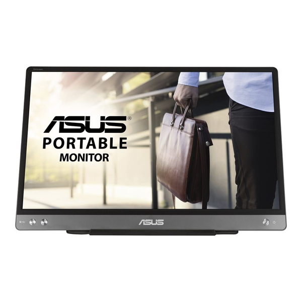 ASUS MB14AC computerskærm 35,6 cm (14") 1920 x 1080 pixel Fuld HD Grå